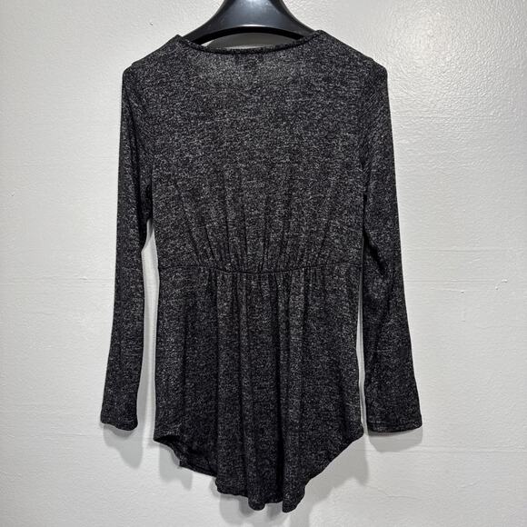 Old Navy Maternity Knit Top Small Wrap V Neck Long Sleeve Nursing Blouse Shirt - Picture 4 of 11